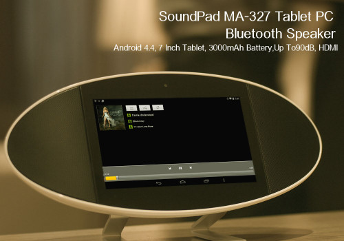 HDMI Media Tablet with Bluetooth Speakers (SoundPad)