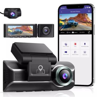 WIFI Dash Camera with Reverse Camera and GPS (New Model)