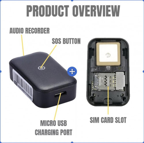 Mini GPS Tracker with Voice Activated Audio Recording