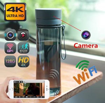 WiFi Water Bottle Camera- 1080p