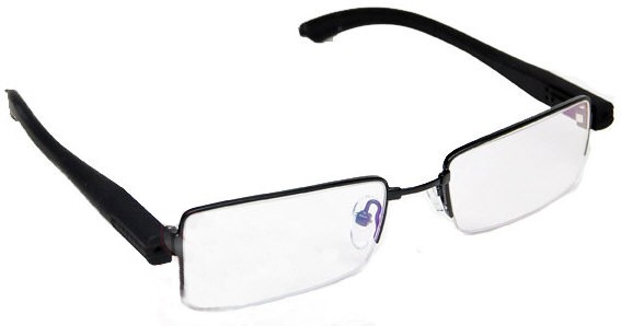 HD Slim Spy Glasses with Hidden Camera