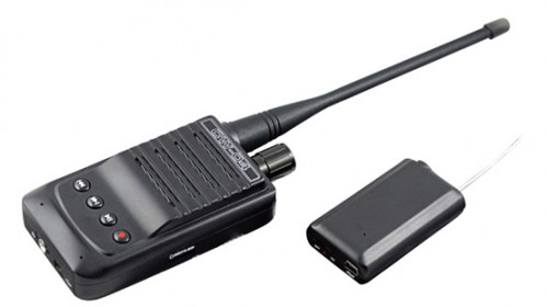Micro Wireless Audio Transmitter (w. Recorder)