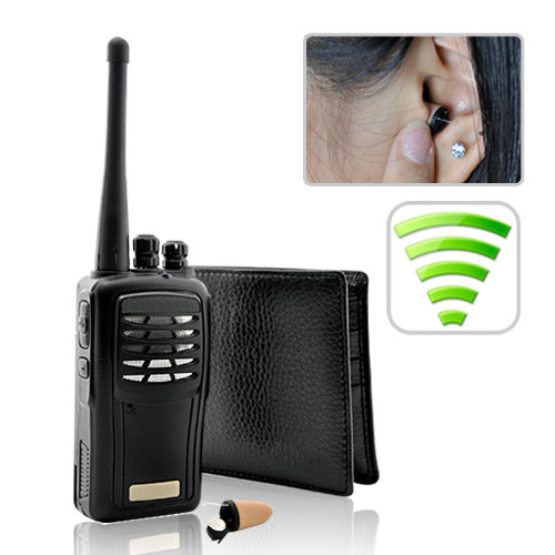 Spy Walkie-Talkie Kit - One Way Communicator