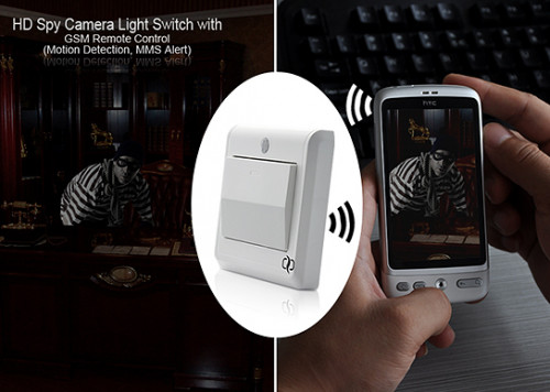 Light Switch WIFI IP Camera