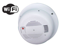 Smoke Detector  IP Camera - WIFI and LAN