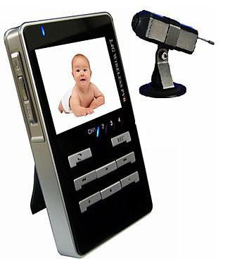 Wireless Nanny Cam -with LCD monitor  and SD slot