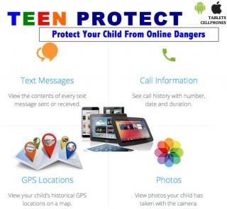 Teen Protect - Cellphone & Tablet Monitoring Software