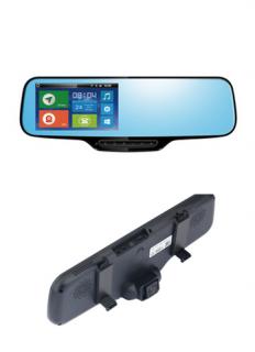 3G/ 4G Car RearView Mirror with GPS, Dash Camera  with Live View