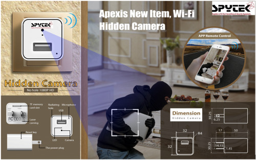 Wifi USB Charger Covert Camera