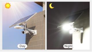 Solar Light and Surveillance Camera