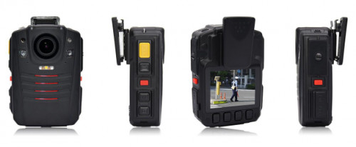 Police Body Worn Camera DVR - 140 Angle : Removable Battery