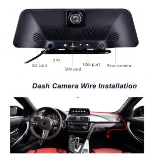 Dash Navigator and 4G Dash Camera (w. Reverse Cam)