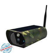 4G Camouflage Solar Powered Outdoor IR Bullet IP Camera