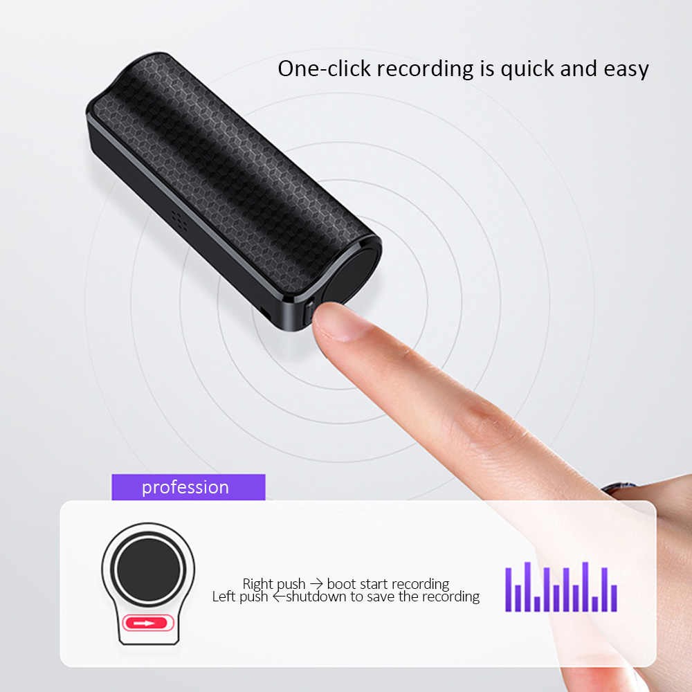 Mini Magnetic Professional Voice Recorder