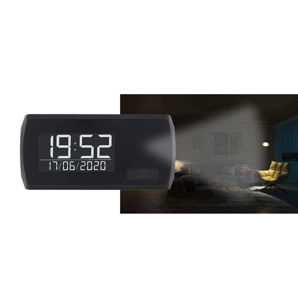 Wifi Clock Camera with Date and Time