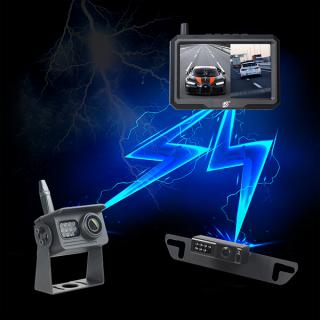Wireless Reverse / Backup Camera Kit with 5 Inch Monitor & Rear View Camera