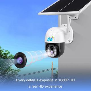 4G Solar Panel Power IP Speed Dome Camera V380