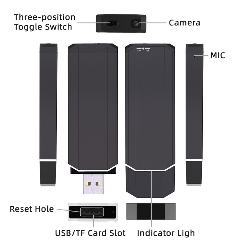 Mini WiFi USB Spy Camera