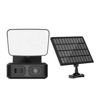 Floodlight Wifi Outdoor IP Camera with 7w Solar Panel