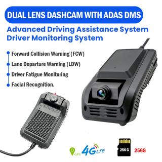4G Fleet Dash Camera with CMS Support  (with AI ADAS and DMS)
