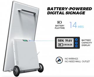 Portable Digital Signage and  LED Display - 43