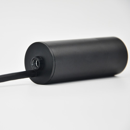 Black Cylindrical Tube IP Camera with IR (POE)