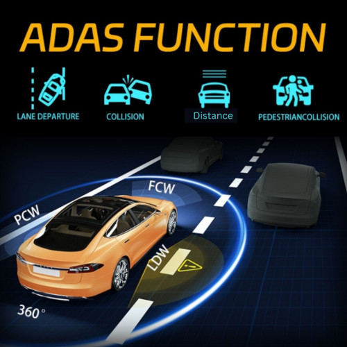 4G Fleet Dash Camera with CMS Support  (with ADAS/DSM)