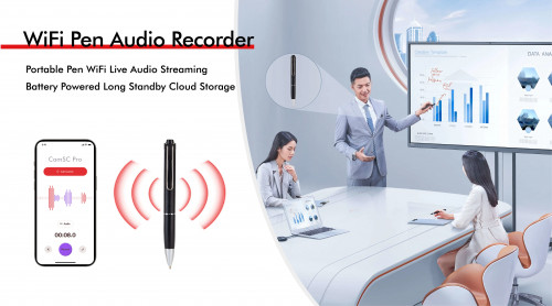 Long Standby WiFi Audio Voice Recorder Pen