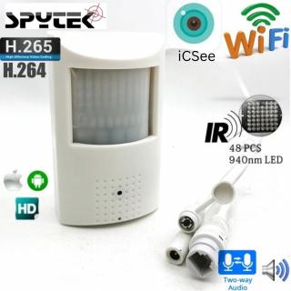 PIR Wifi and LAN IP Camera - 2MP